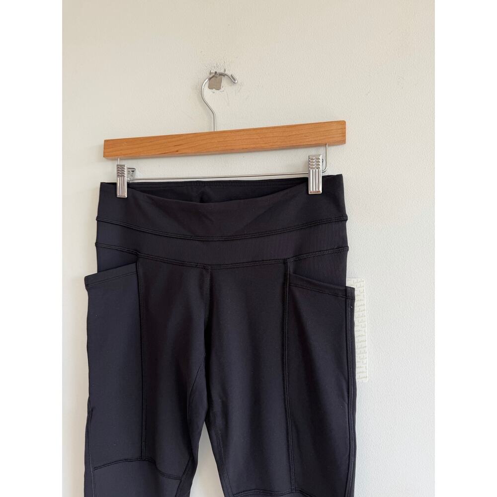 Lululemon Sun Salutation Pant Full-On Luon Activewear Leggings Black 8 NWT - Picture 5 of 9